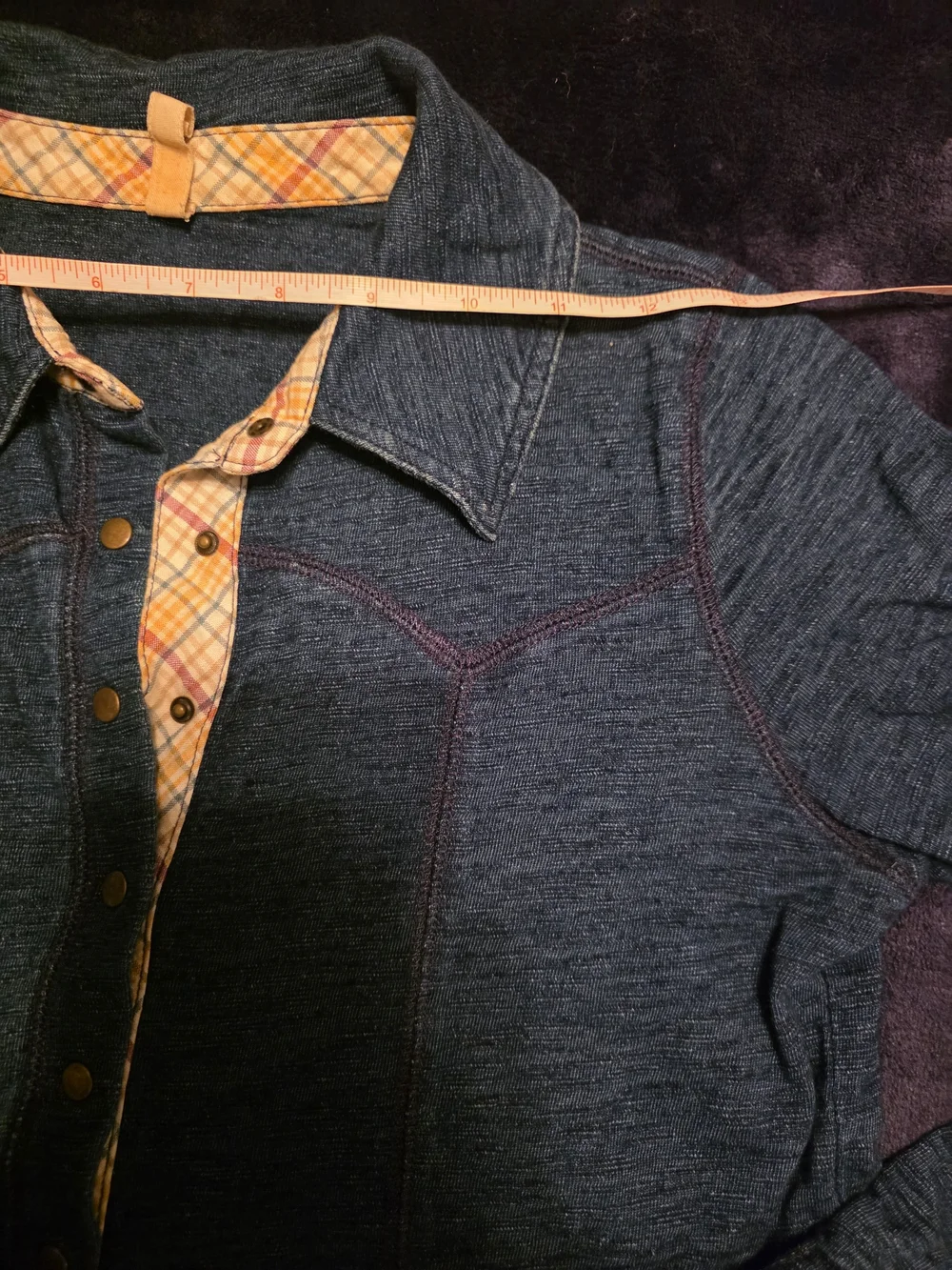 Free People Indigo Knit Babydoll Shirtdress XSMALL EUC